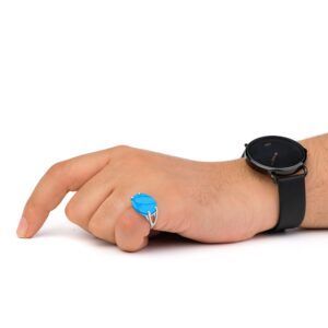 خاتم شنكار فيروز معرق-متجرفونيم