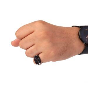 شنكار فضه معرق بيضاوي-متجر فونيم