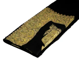 شال باشمينا أصدار خاص أسود فستقي