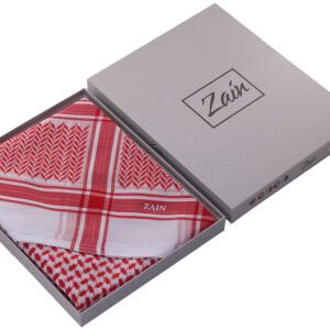 شماغ ZAIN أحمر فاتح كلاسيك