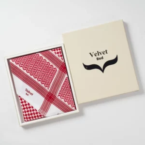 شماغ فلفيت ريد دم الغزال 2026